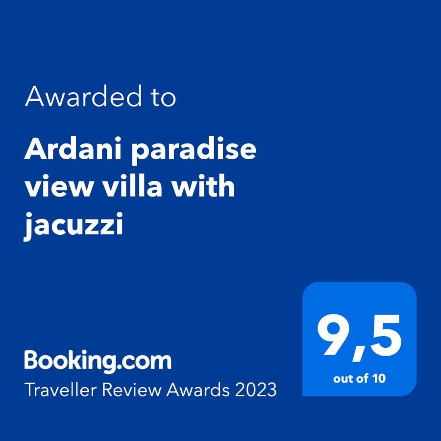 Ardani Paradise View Villa With Jacuzzi Amoopi Ngoại thất bức ảnh